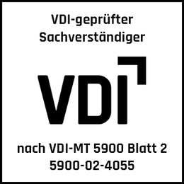 Prüfzeichen-Siegel fortlaufende Sachverst.